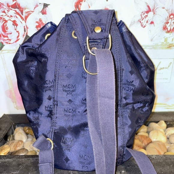 MCM Vintage Drawstring Backpack main image 5